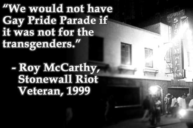 2/18/13: Published new narrative about what really went on at Stonewall. http://tinyurl.com/TAstonewall 